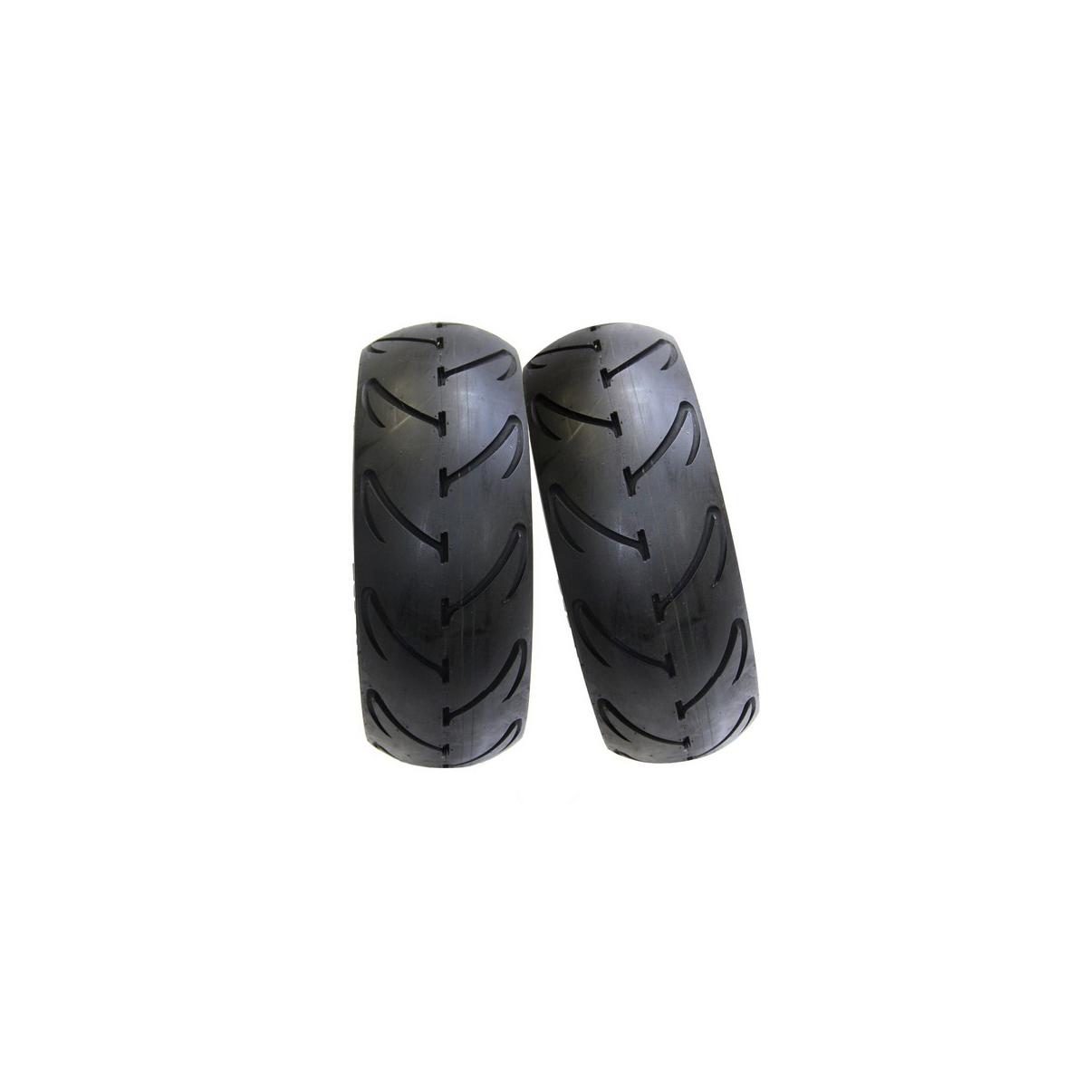 ステディー B77タイヤセット 110/80+120/70 8インチワイドタイヤ ミディアム SET-B77-110-120|バイクパーツ・用品 ラバーマーク