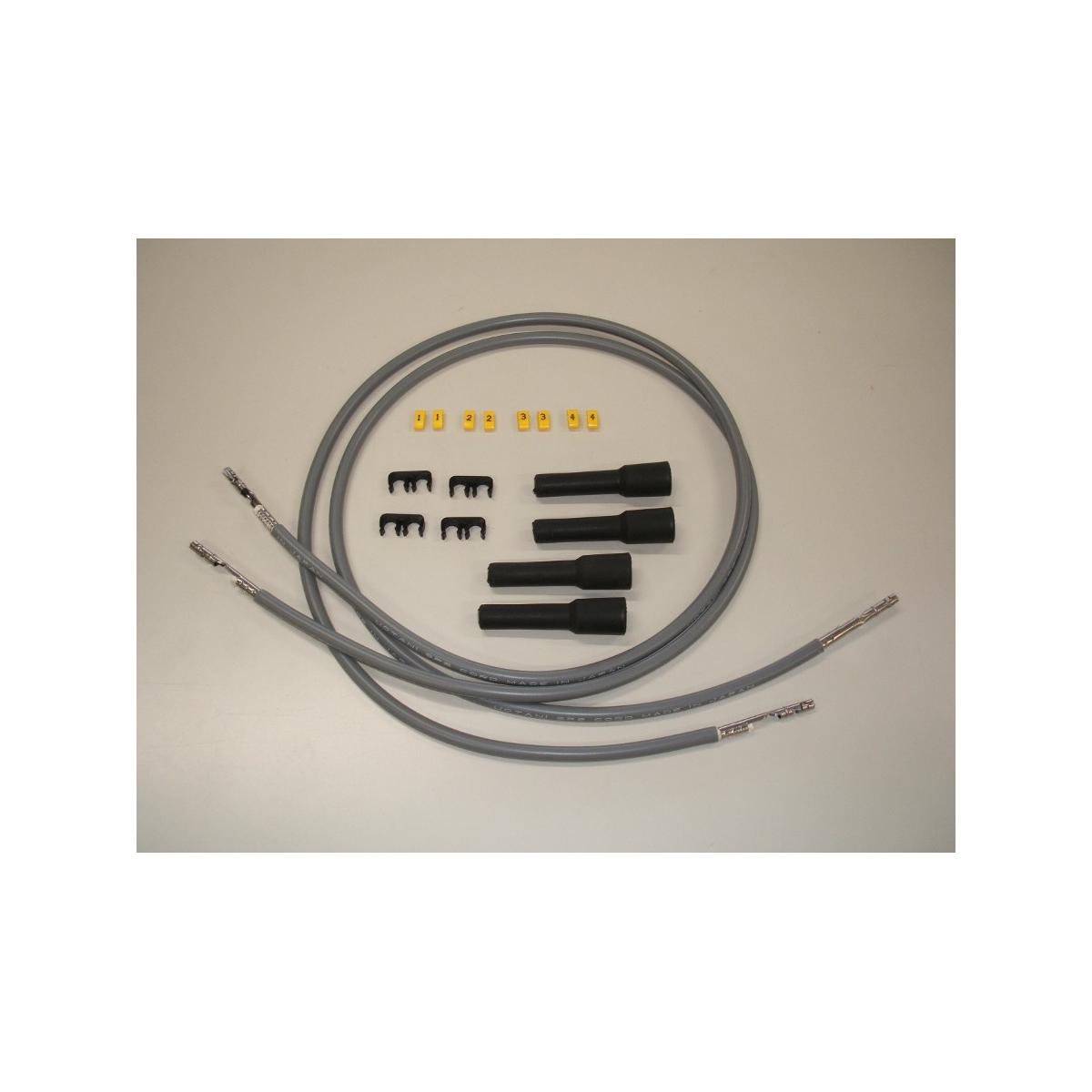 ASウオタニ (エーエスウオタニ) SP2プラグコードセット 4プラグ用 02609|バイクパーツ・用品 ラバーマーク