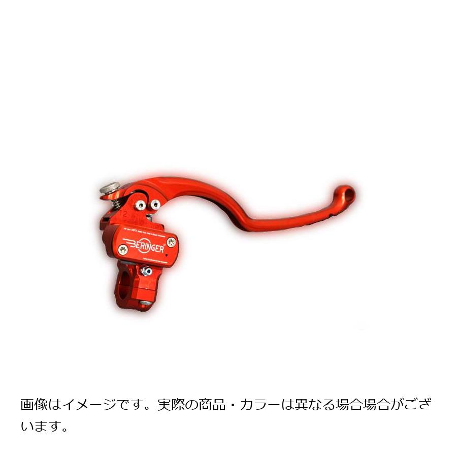 バイク・車パーツ ラバーマークベルリンガー ハーレー用 φ17.5 フロントブレーキマスター ストリート4フィンガー シルバー BROＨ-12-4  ブレーキパーツ