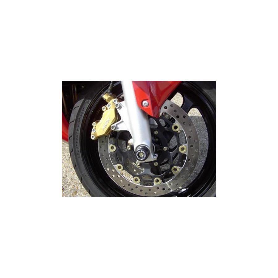 R&G (アールアンドジー) フォークプロテクター ブラック VTR1000SP-1 VTR1000SP-2 CBR600RR RG-FP0004BK｜バイクパーツ・用品　ラバーマーク
