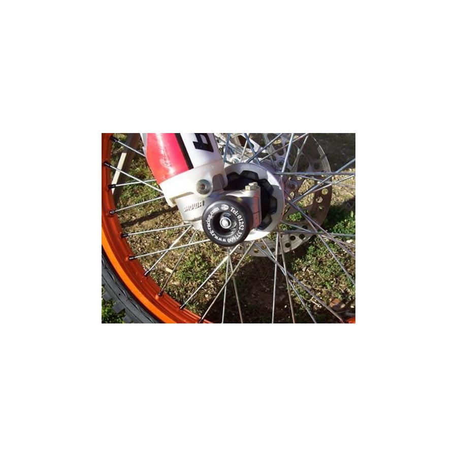 R&G (アールアンドジー) フォークプロテクター ブラック CRF450R CRF450X CRF250R CRF250X RG-FP0018BK｜バイクパーツ・用品　ラバーマーク