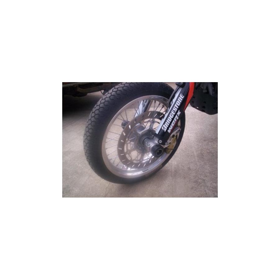 R&G (アールアンドジー) フォークプロテクター ブラック 640LC4 ENDURO 640LC4 SUPERMOTO RG-FP0040BK