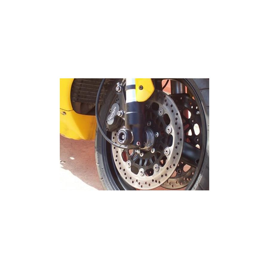 R&G (アールアンドジー) フォークプロテクター ブラック DAYTONA 955I [デイトナ] DAYTONA T595 [デイトナ] RG-FP0041BK｜バイクパーツ・用品　ラバーマーク