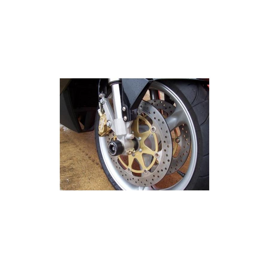 R&G (アールアンドジー) フォークプロテクター ブラック MZ MZ1000S Faired/Naked RG-FP0043BK｜バイクパーツ・用品　ラバーマーク