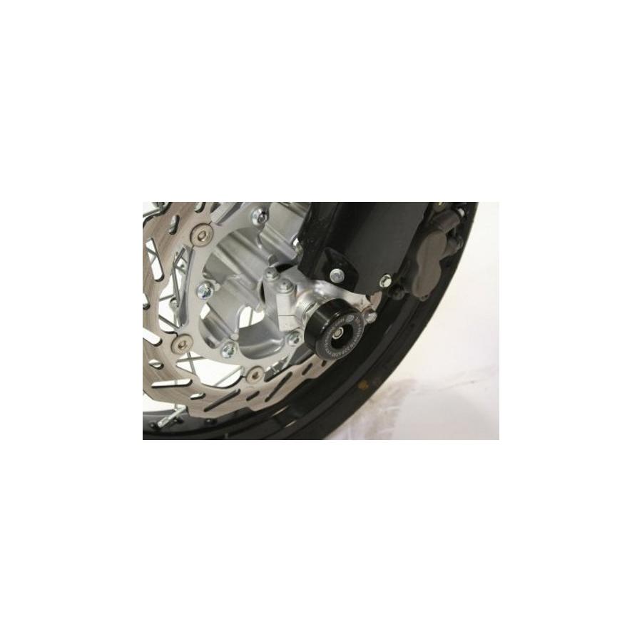 R&G (アールアンドジー) フォークプロテクター ブラック WR250X RG-FP0090BK｜バイクパーツ・用品　ラバーマーク