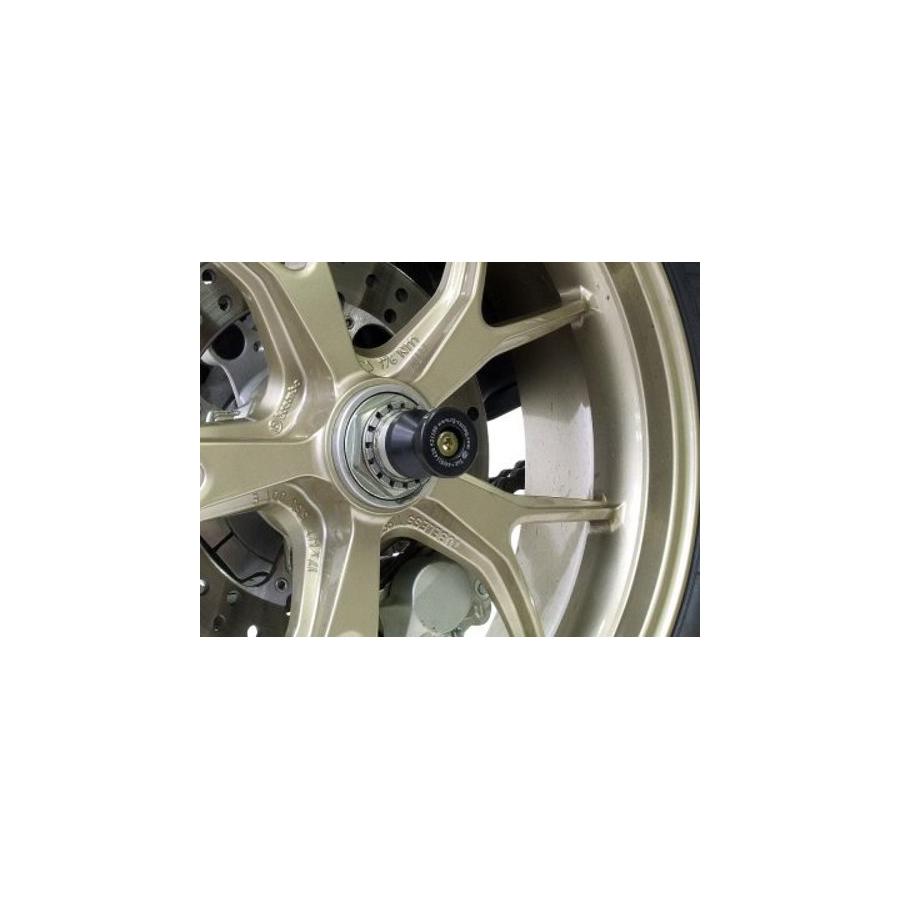 R&G (アールアンドジー) スピンドルスライダー ブラック MONSTER1100/S EVO[モンスター] RG-SS0029BK｜バイクパーツ・用品　ラバーマーク 8,547円