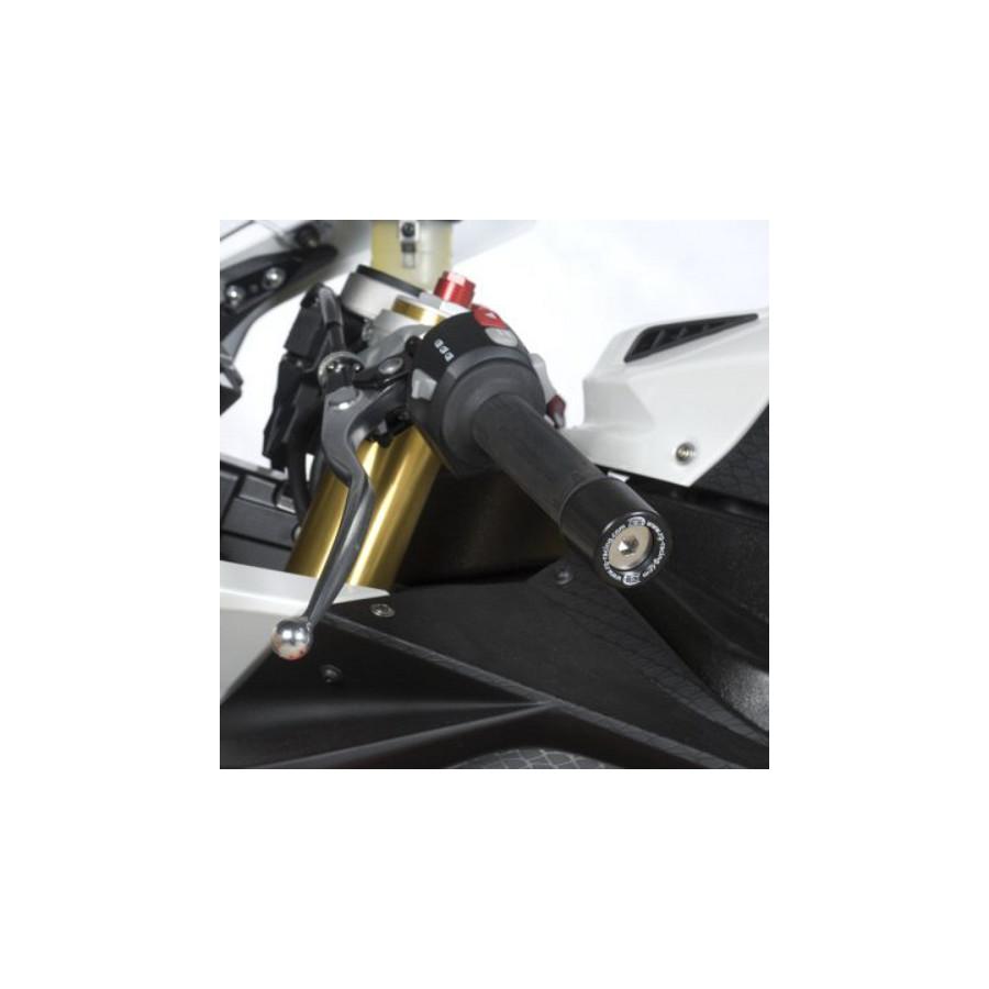 R&G (アールアンドジー ) バーエンドスライダー ブラック BMW S1000RR/S1000R /R Nine T RG-BE0050BK|バイクパーツ・用品 ラバーマーク