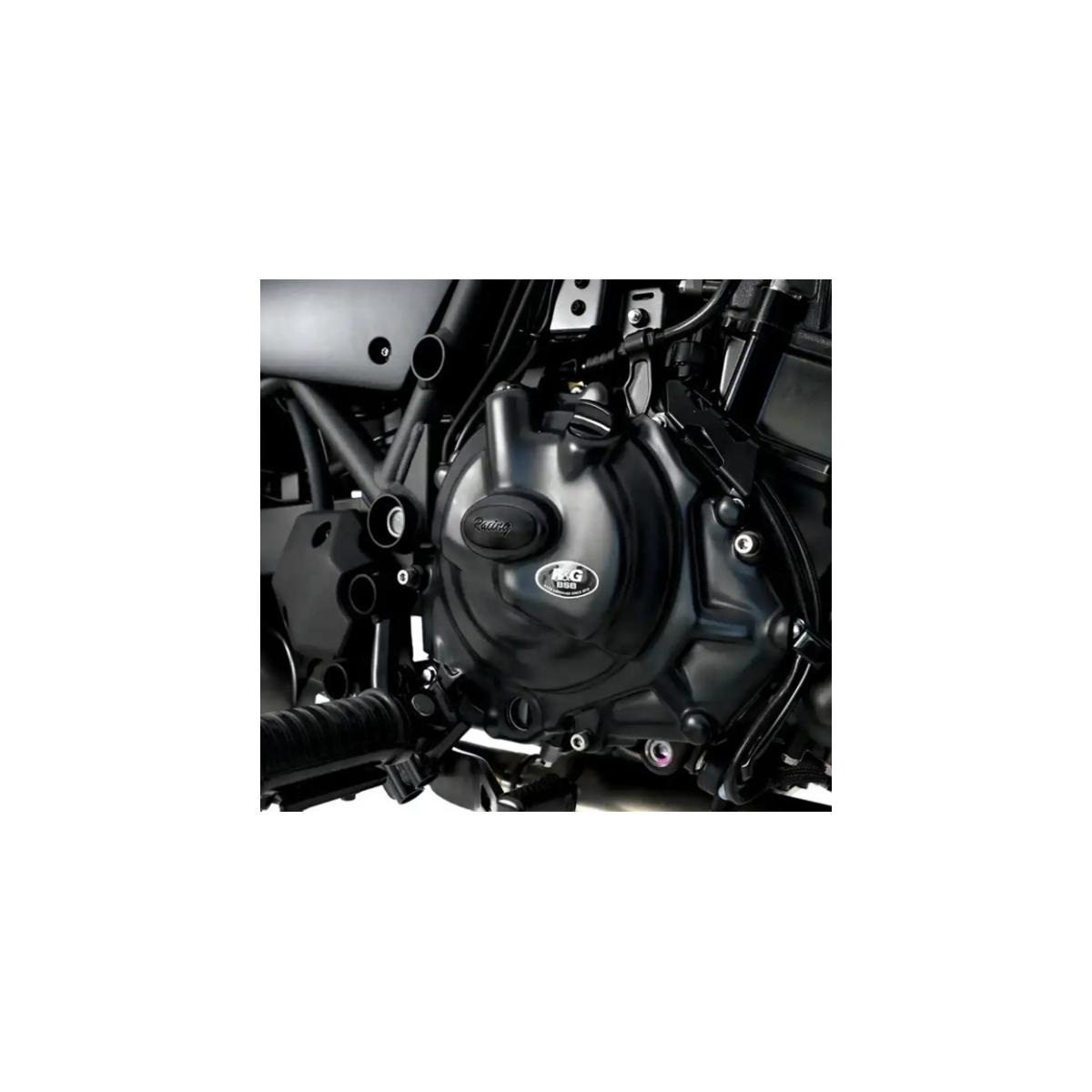 R&G (アールアンドジー ) エンジンケースカバーセット Racing version:ブラック Eliminator400/500 NINJA250(18-)/NINJA400(18-) 左右セット RG-KEC0191R