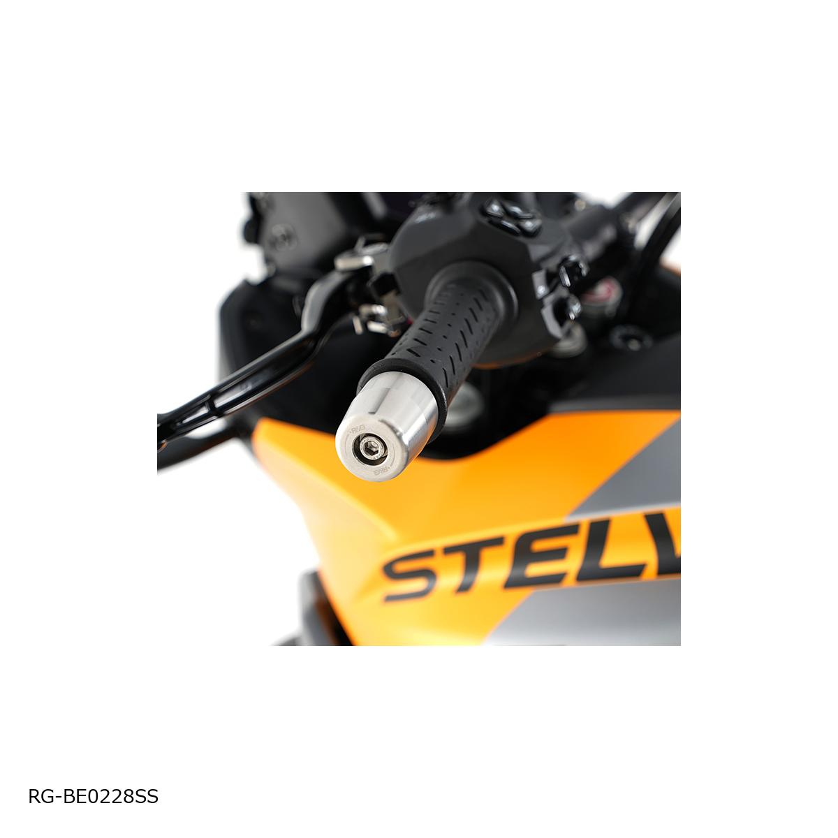 R&G (アールアンドジー ) Stainless Bar Ends Stelvio RG-BE0228SS