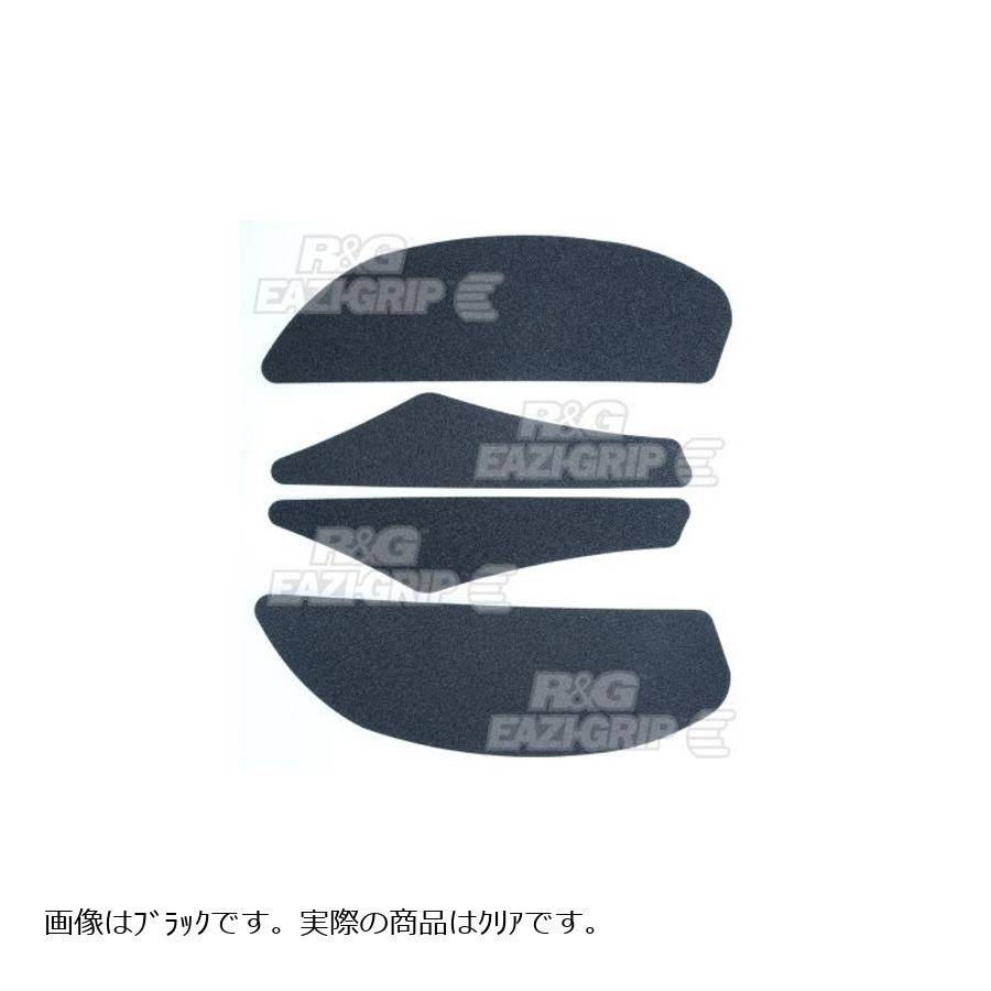 R&G (アールアンドジー) Eazi-Grip トラクションパッド クリア RSV4 FACTORY TUONO V4R APRC RG-EZRG002CL|バイクパーツ・用品 ラバーマーク