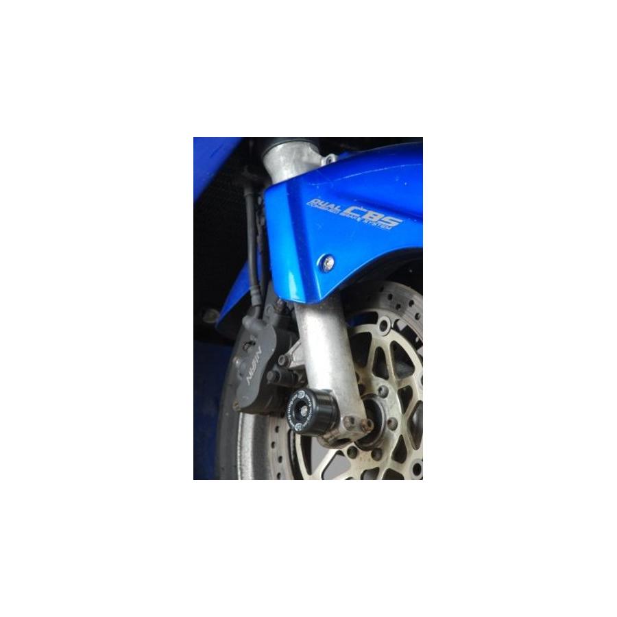 R&G (アールアンドジー) フォークプロテクター ブラック CBR1100XX[ブラックバード] RG-FP0134BK｜バイクパーツ・用品　ラバーマーク