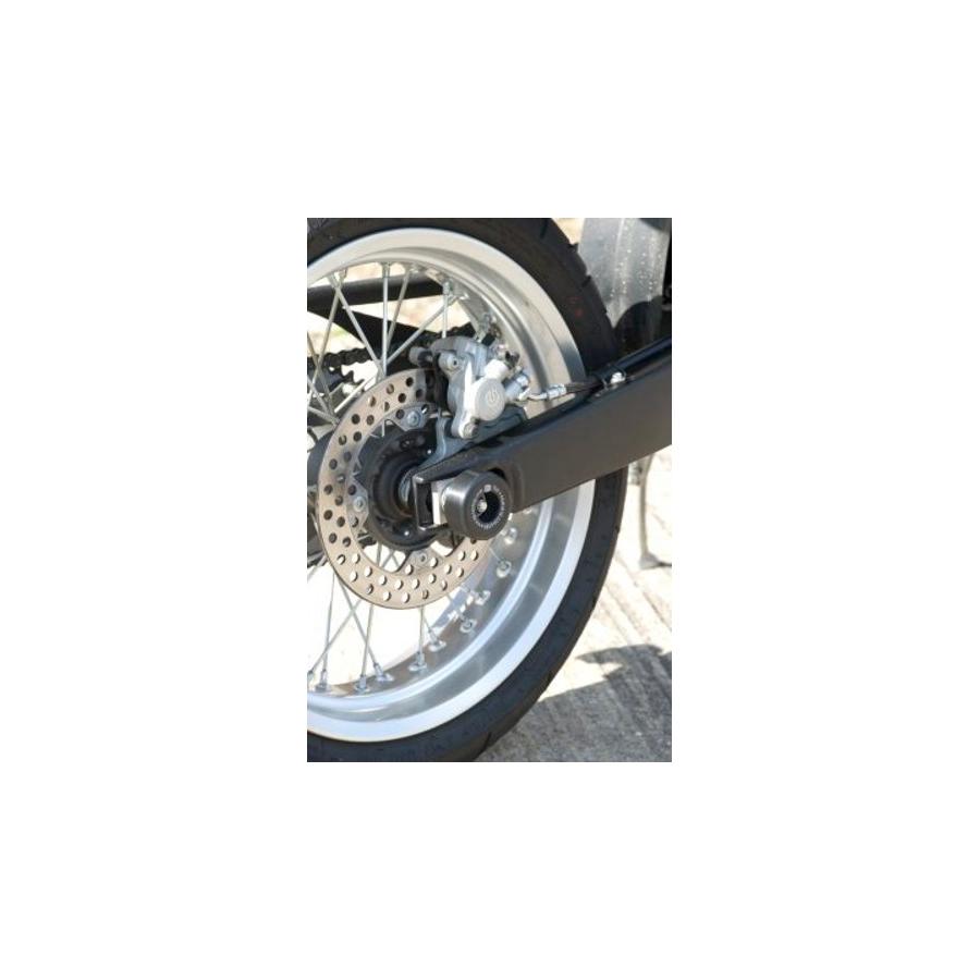 R&G (アールアンドジー) スイングアームプロテクター ブラック SM630R RG-SP0043BK|バイクパーツ・用品 ラバーマーク