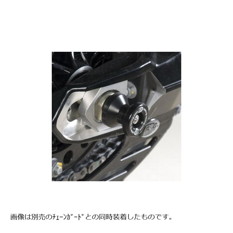 R&G (アールアンドジー) スピンドルスライダー ブラック NUDA900R[ヌーダ] RG-SS0035BK｜バイクパーツ・用品　ラバーマーク