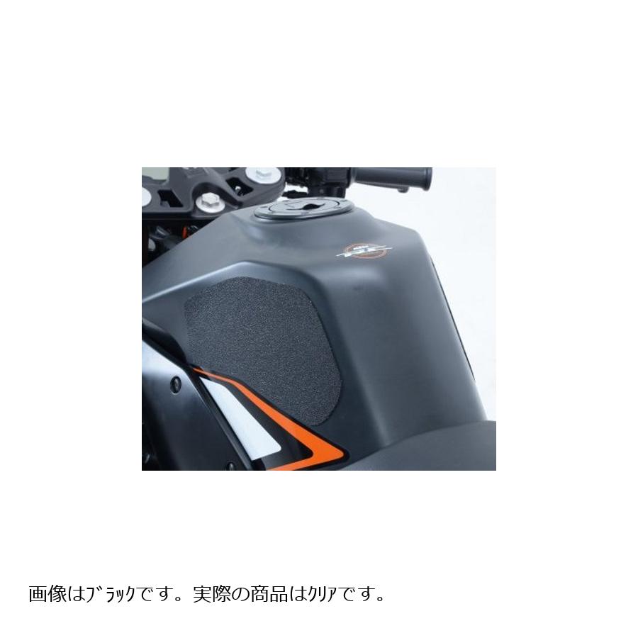 R&G (アールアンドジー) トラクションパッド PVC クリア RC125 RC200 RG-EZRG508CL｜バイクパーツ・用品　ラバーマーク