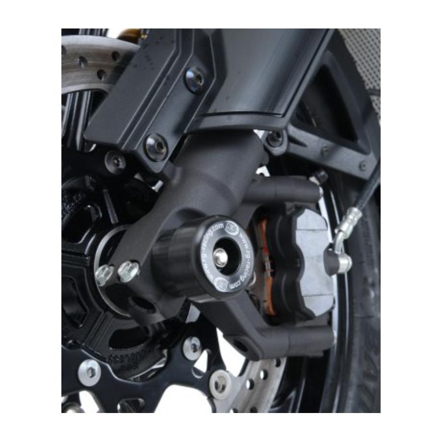 R&G (アールアンドジー) フォークプロテクター ブラック DL1000 V-STROM[V-ストローム] RG-FP0156BK｜バイクパーツ・用品　ラバーマーク
