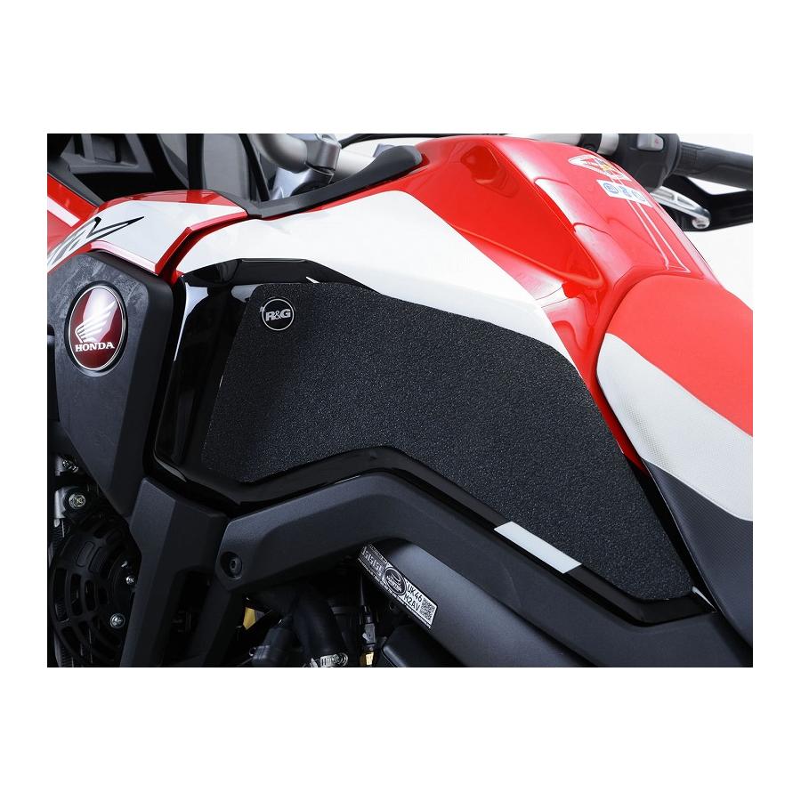 R&G (アールアンドジー) トラクションパッド ブラック CRF1000L Africa Twin RG-EZRG330BL|バイクパーツ・用品 ラバーマーク
