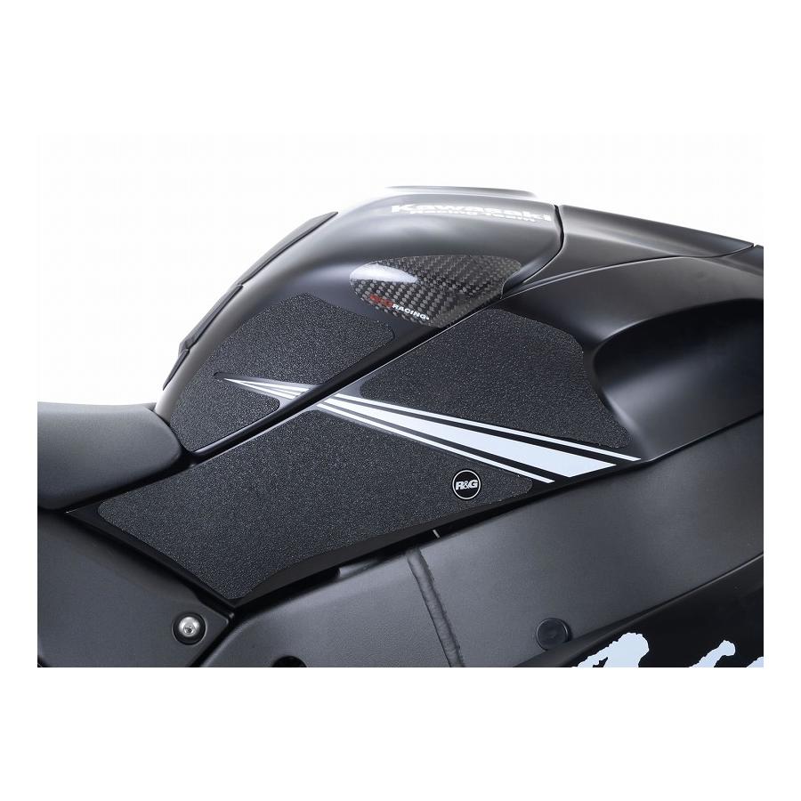 R&G (アールアンドジー) トラクションパッド ブラック ZX-10R Winter Edition RG-EZRG426BL|バイクパーツ・用品 ラバーマーク
