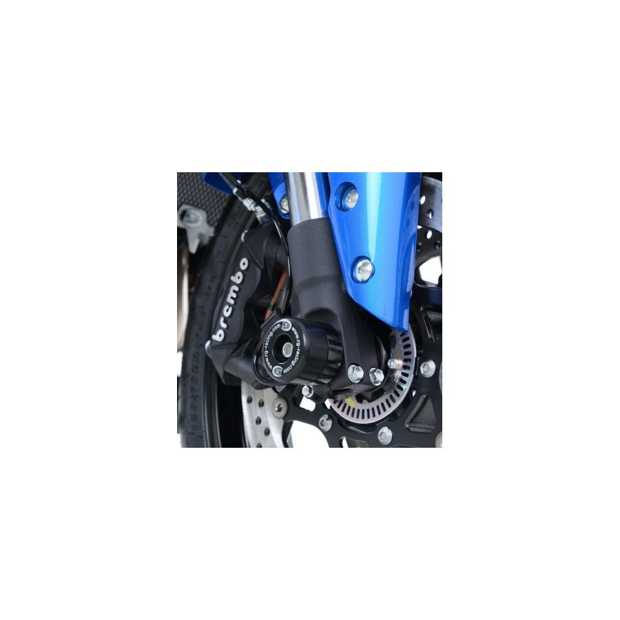 R&G (アールアンドジー) フォークプロテクター ブラック GSX-S1000/F RG-FP0174BK|バイクパーツ・用品 ラバーマーク