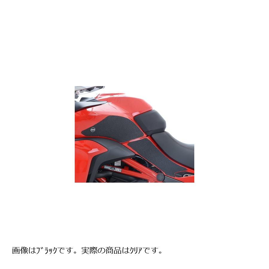 R&G (アールアンドジー) トラクションパッド クリア DUCATI MTS 1200 Multistrada｜バイクパーツ・用品　ラバーマーク