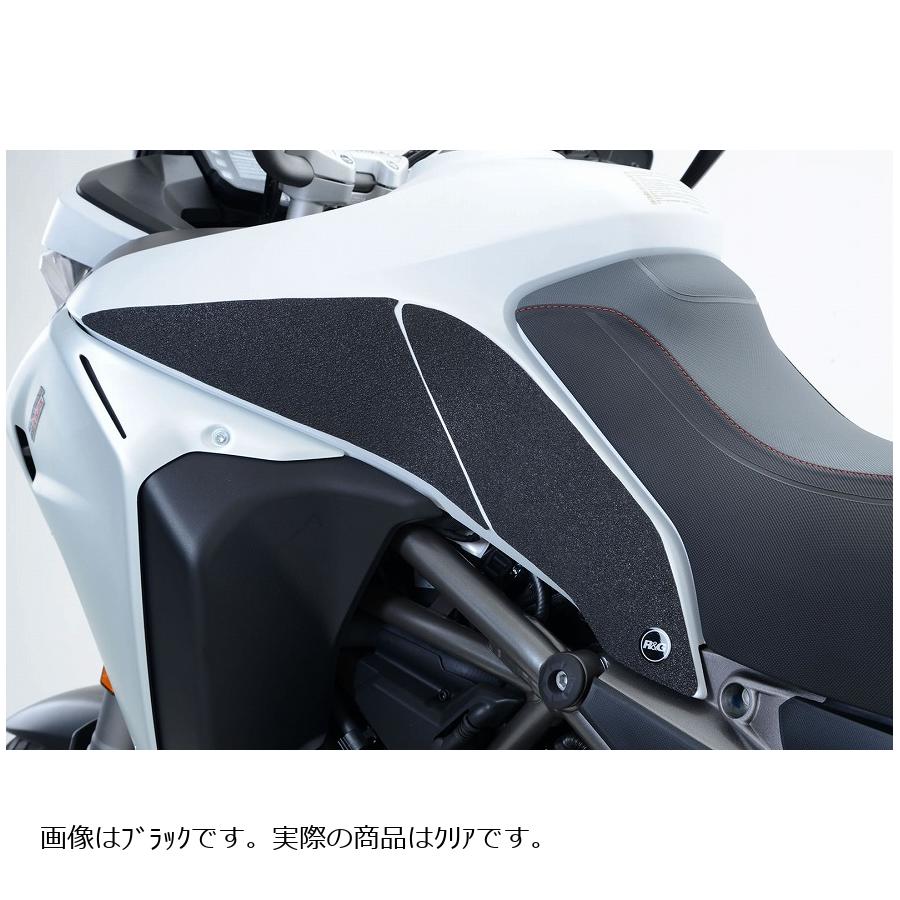 R&G (アールアンドジー) トラクションパッド クリア DUCATI Multistrada Enduro|バイクパーツ・用品 ラバーマーク