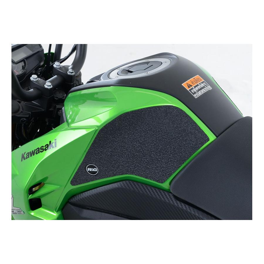 R&G (アールアンドジー) トラクションパッド ブラック Z125|バイクパーツ・用品 ラバーマーク