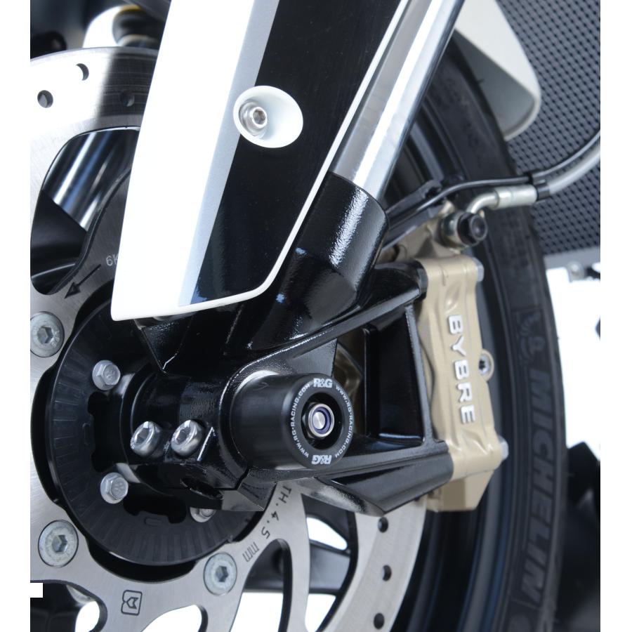 R&G (アールアンドジー) フォークプロテクター ブラック G310R RG-FP0197BK|バイクパーツ・用品 ラバーマーク
