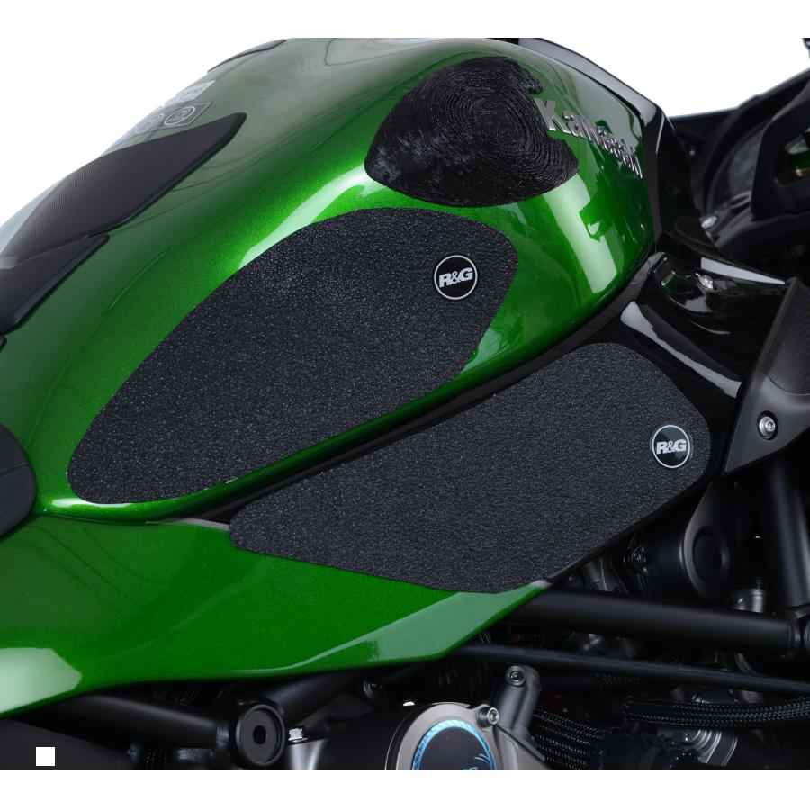 R&G (アールアンドジー) トラクションパッド ブラック Ninja ニンジャ H2 SX RG-EZRG434BL|バイクパーツ・用品 ラバーマーク
