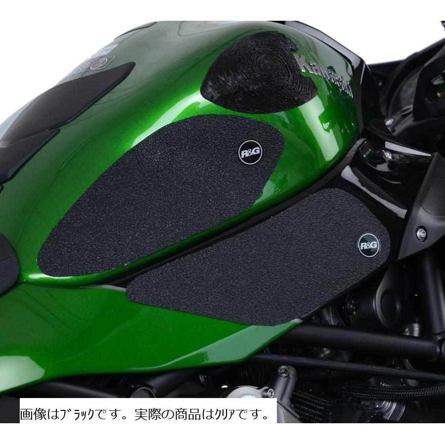 R&G (アールアンドジー) トラクションパッド クリア Ninja ニンジャ H2 SX RG-EZRG434CL｜バイクパーツ・用品　ラバーマーク 7,596円