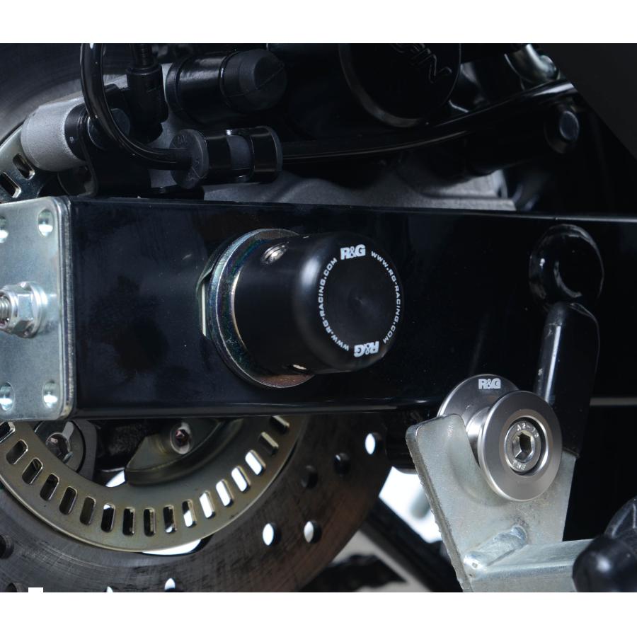 R&G (アールアンドジー) スイングアームプロテクター ブラックGSX-R125 /GSX-S125