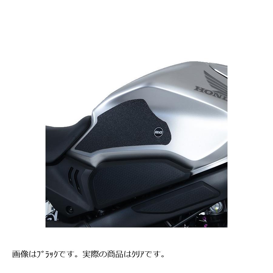 R&G (アールアンドジー) トラクションパッド クリア CB650R/CBR650R|バイクパーツ・用品 ラバーマーク