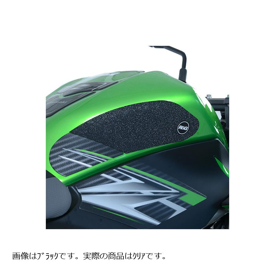 R&G (アールアンドジー) トラクションパッド クリア KAWASAKI Z125 RG-EZRG437CL|バイクパーツ・用品 ラバーマーク