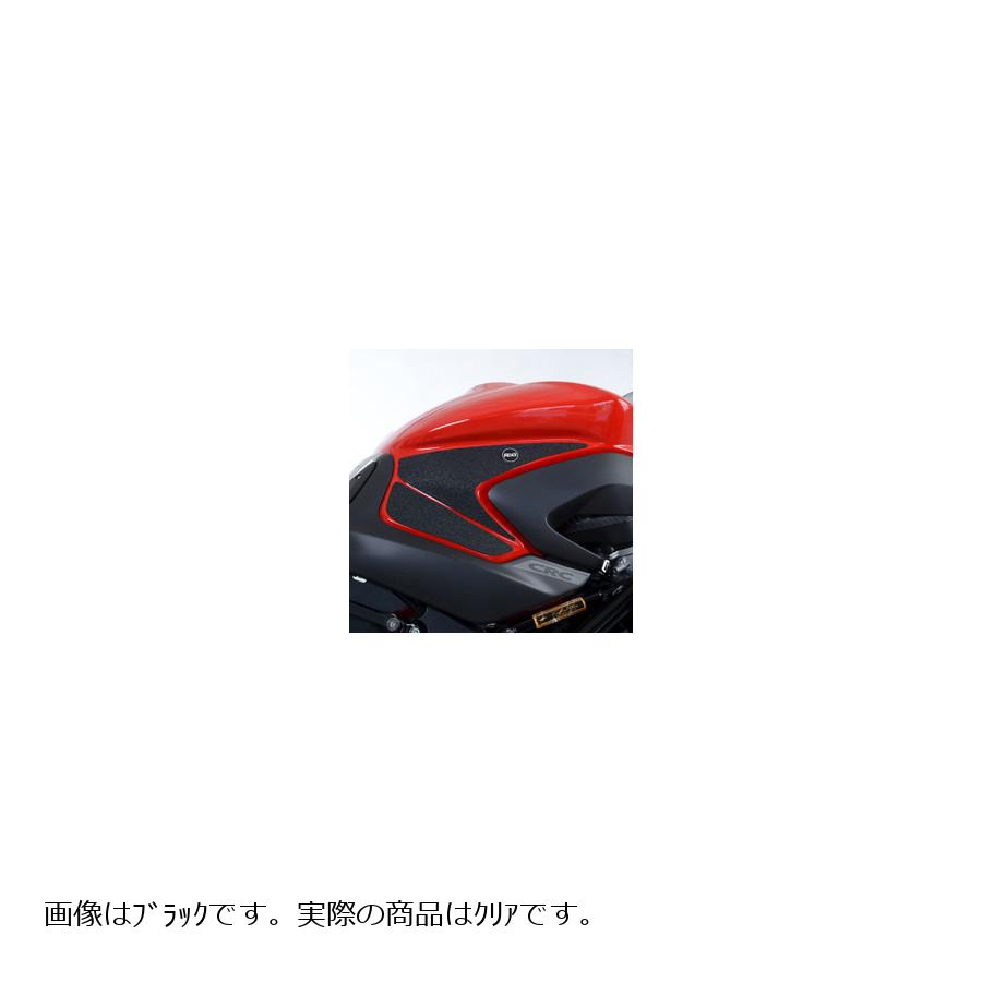 R&G (アールアンドジー) トラクションパッド クリア MV AGUSTA Brutale1000RR/Oro RG-EZRG608CL｜バイクパーツ・用品　ラバーマーク