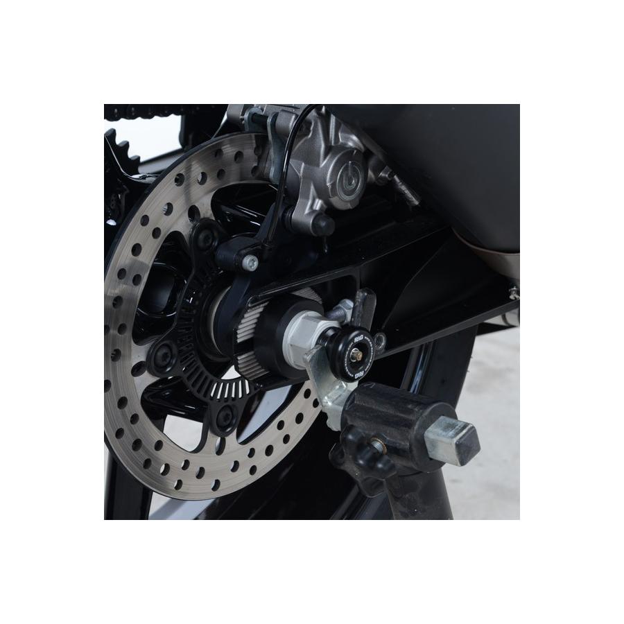 R&G (アールアンドジー) スピンドルスライダー ブラック HUSQVARNA Vitpilen701 RG-SS0052BK|バイクパーツ・用品 ラバーマーク
