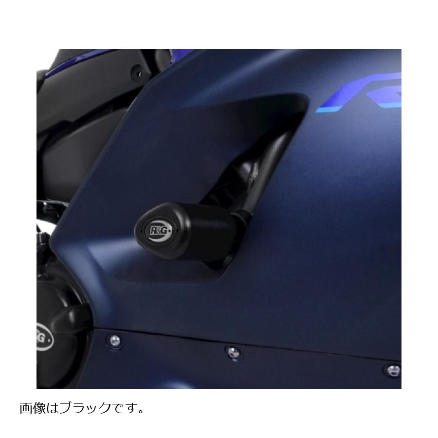 RG エアロクラッシュプロテクター ホワイト YZF-R7 RG-CP0539WH