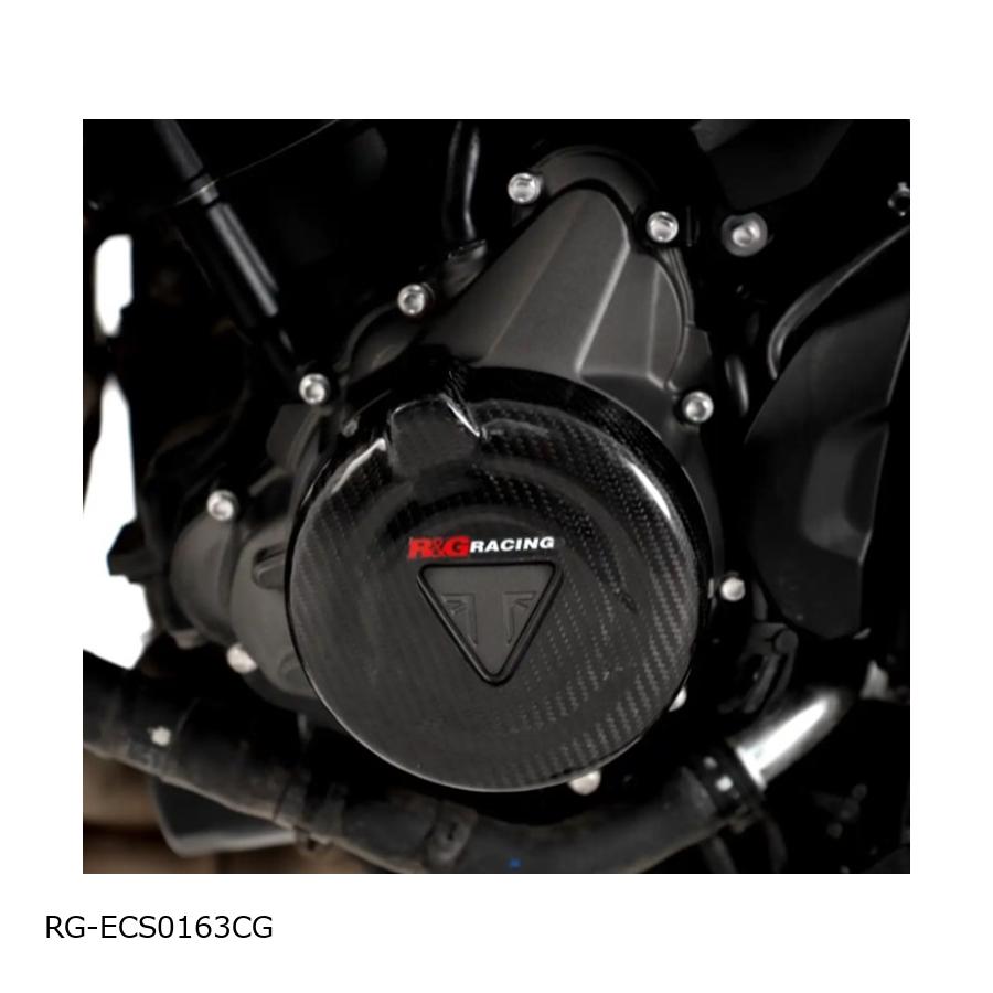 R&G (アールアンドジー ) カーボン Engine Case Slider:LHS Tiger660 Sport Trident660 RG-ECS0163CG｜バイクパーツ・用品　ラバーマーク