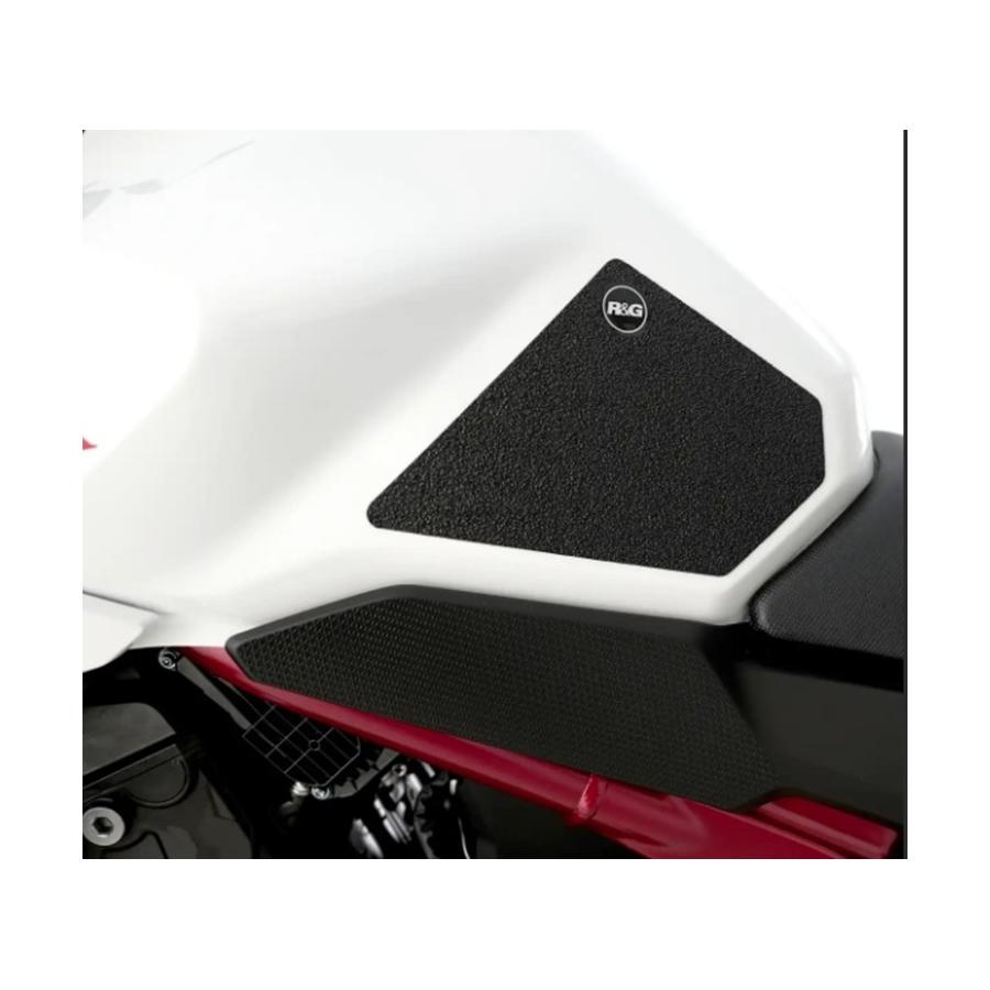 R&G (アールアンドジー ) Traction Pads:ブラック CB750 Hornet 2-Grip Kit RG-EZRG358BL|バイクパーツ・用品 ラバーマーク