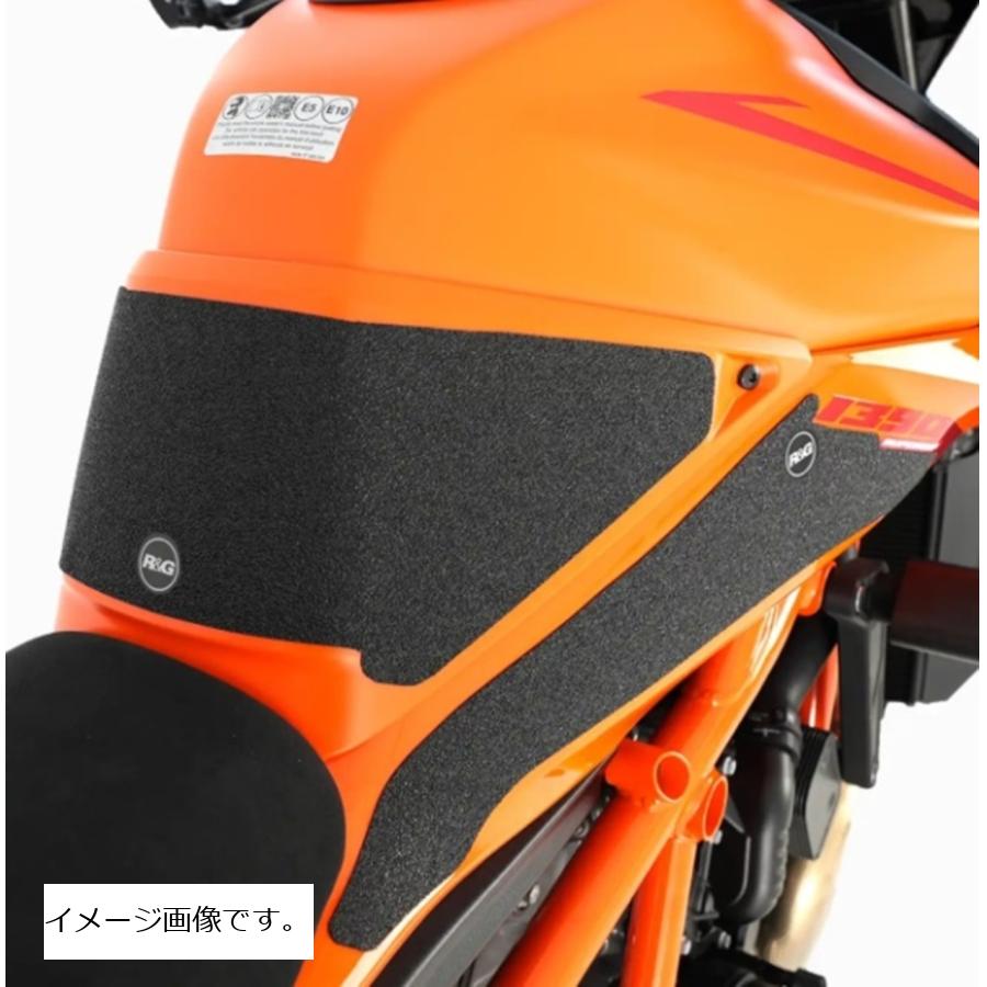 R&G (アールアンドジー ) トラクショングリップ:ブラック 1390 SuperDuke R/R Evo RG-EZRG520BL|バイクパーツ・用品 ラバーマーク