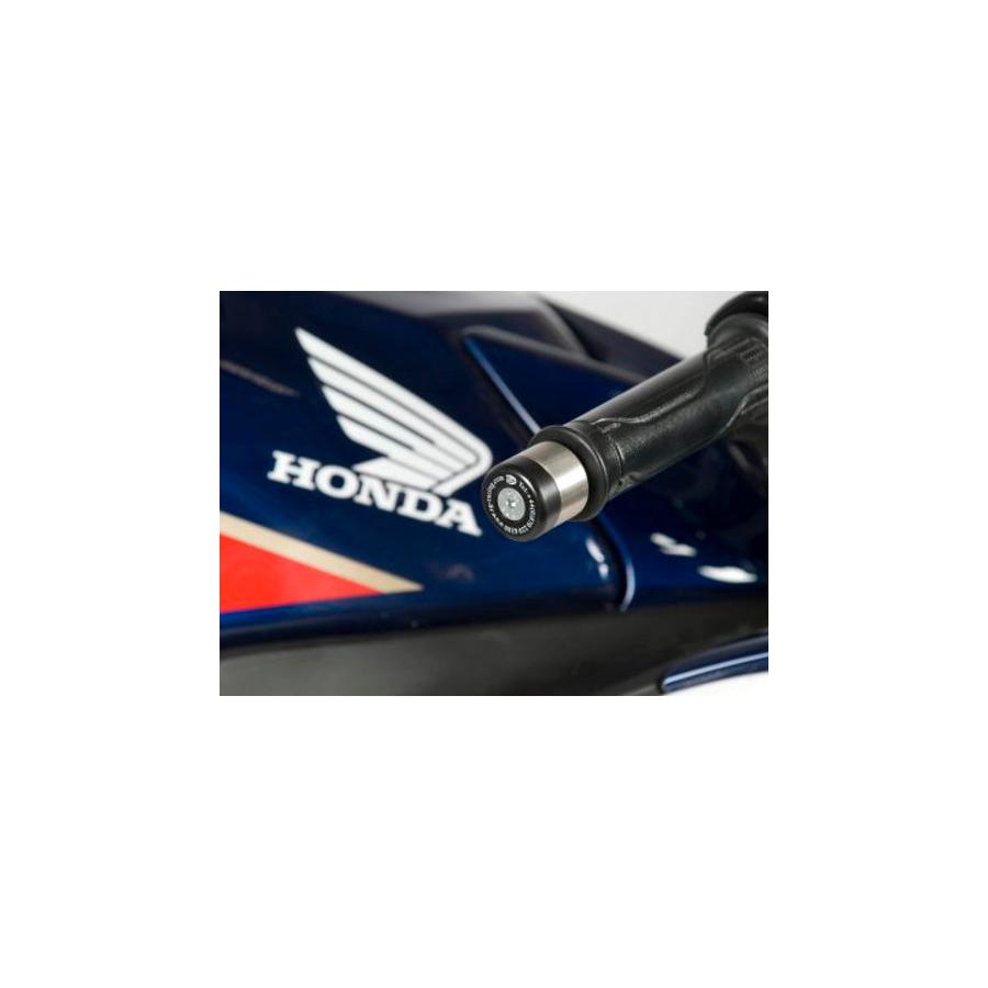 R&G (アールアンドジー) バーエンドスライダー ブラック VFR1200F CB1100 CBR125R RG-BE0034BK｜バイクパーツ・用品　ラバーマーク
