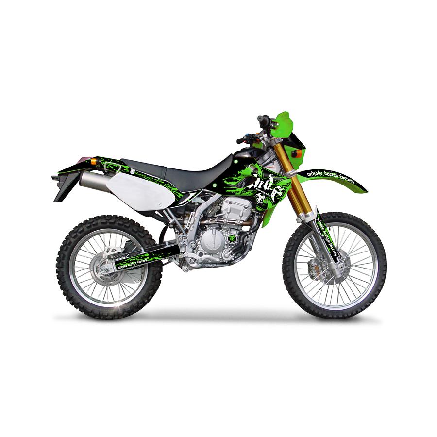 MDF エムディーエフ ファイアー KLX250 GR シュラウド デカール ステッカー