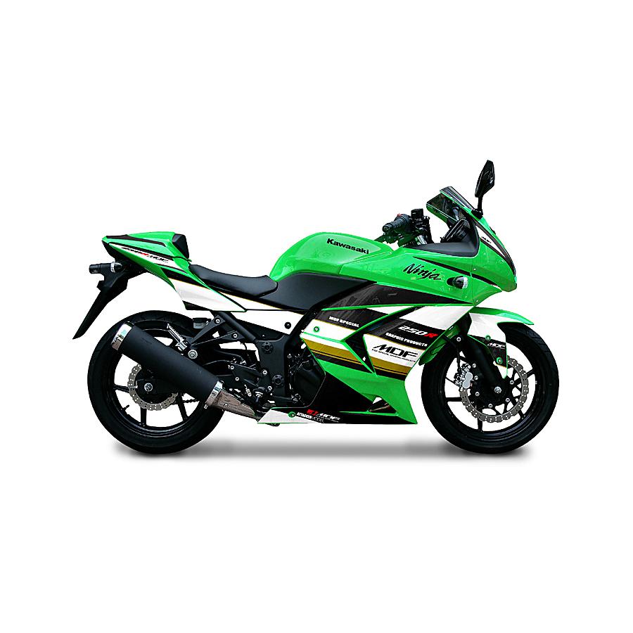 プレゼント MDF エムディーエフ アタッカー デカール ステッカー フロントサイド ニンジャ Ninja250R fucoa.cl