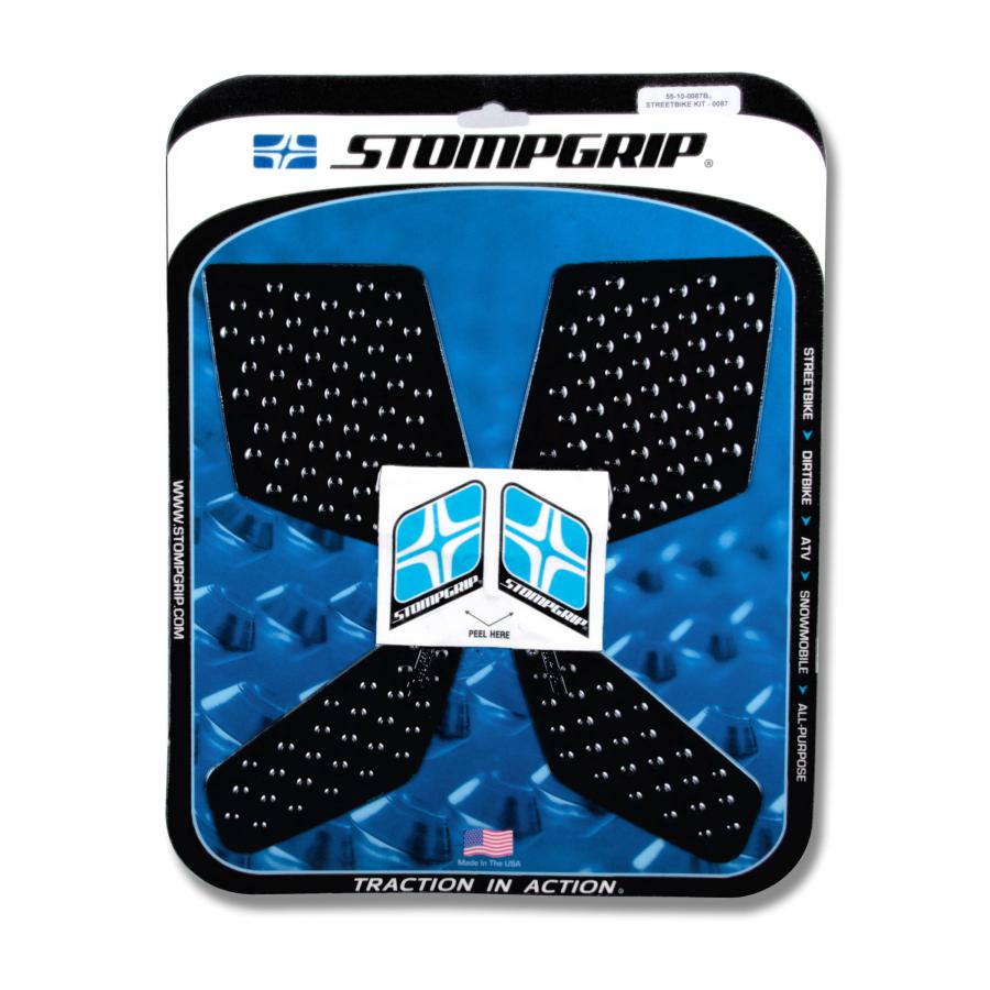 STOMPGRIP (ストンプグリップ) トラクションパッドタンクキット ブラック VOLCANO CB500X/400X 55-10-0087B
