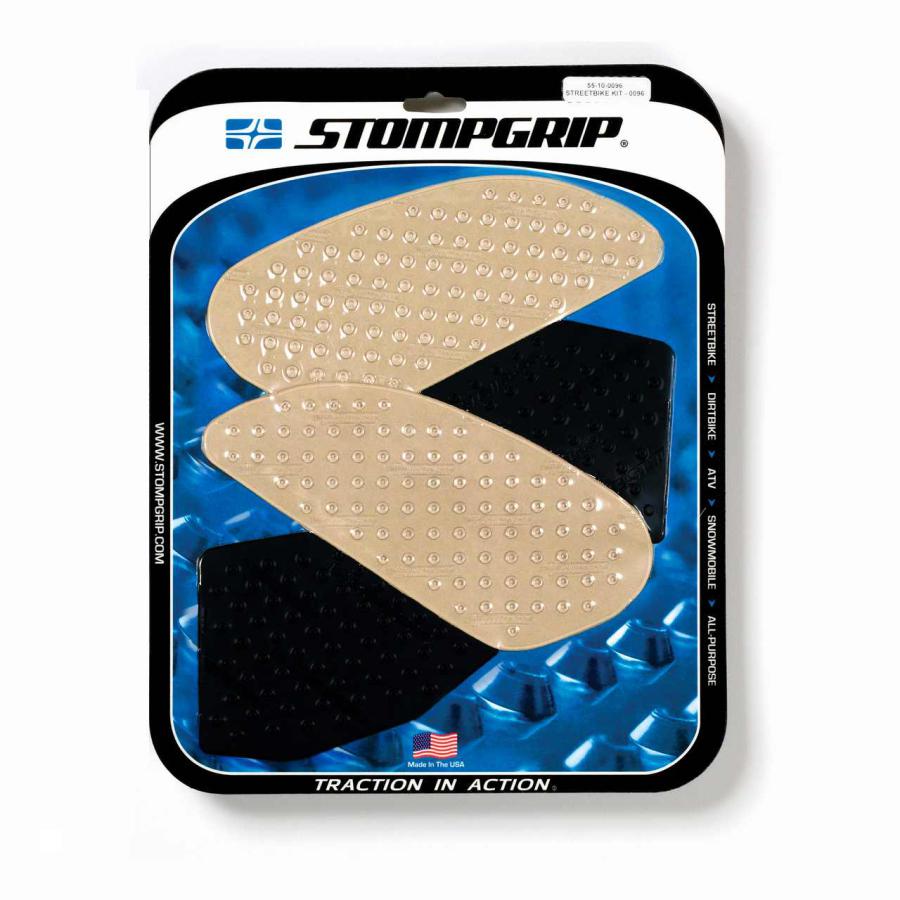 STOMPGRIP (ストンプグリップ) トラクションパッドタンクキットハイブリッド VOLCANO CB300F/250F 55-10-0096H