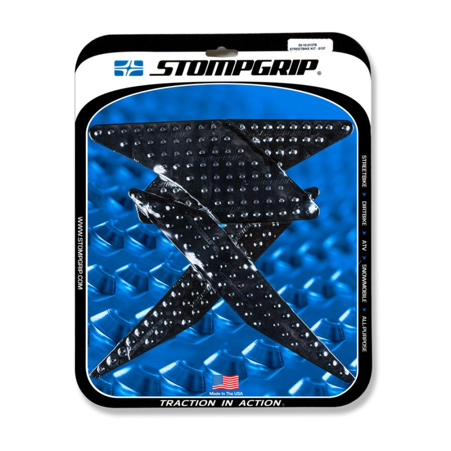 STOMPGRIP (ストンプグリップ) トラクションパッドタンクキット ブラック VOLCANO Z125 55-10-0137B