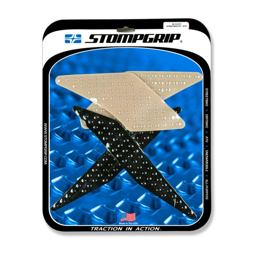 STOMPGRIP (ストンプグリップ) トラクションパッドタンクキットハイブリッド VOLCANO Z125 55-10-0137H