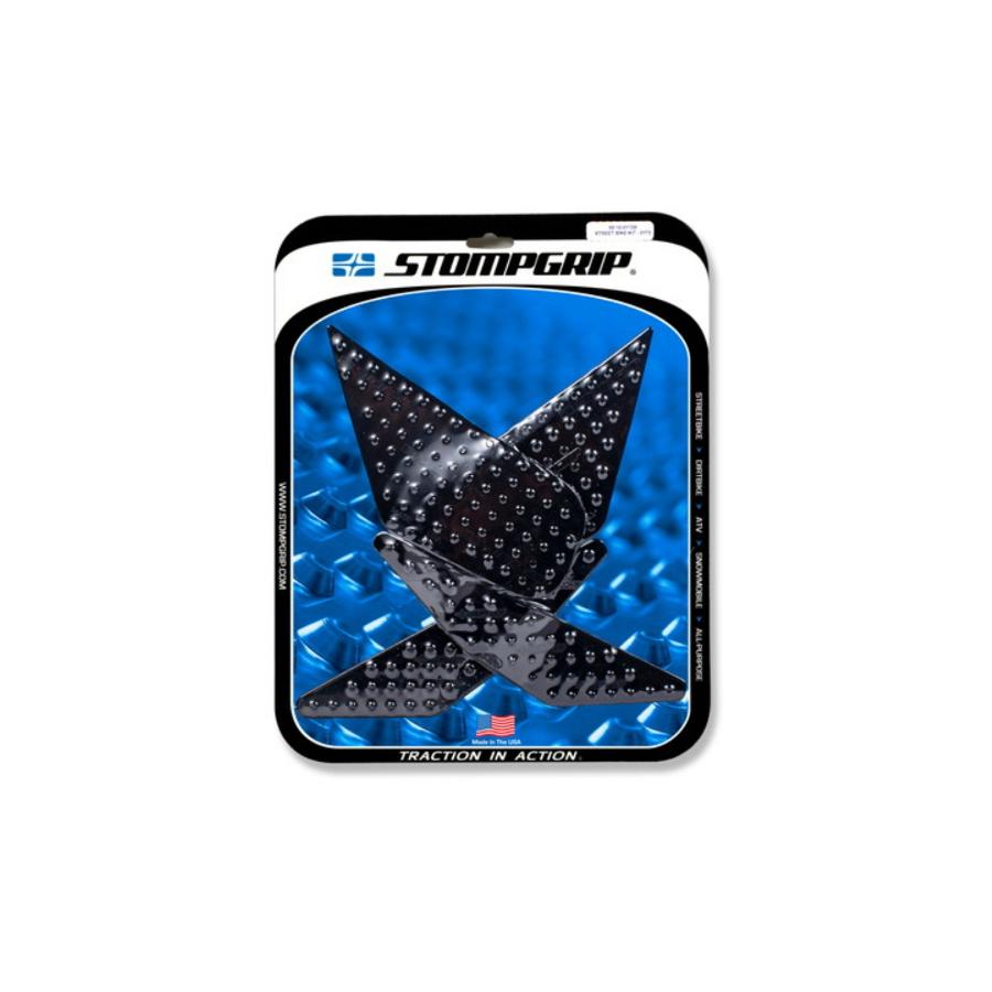 STOMPGRIP (ストンプグリップ) トラクションパッドタンクキット ブラック VOLCANO SPEEDTRIPLE 55-10-0173B