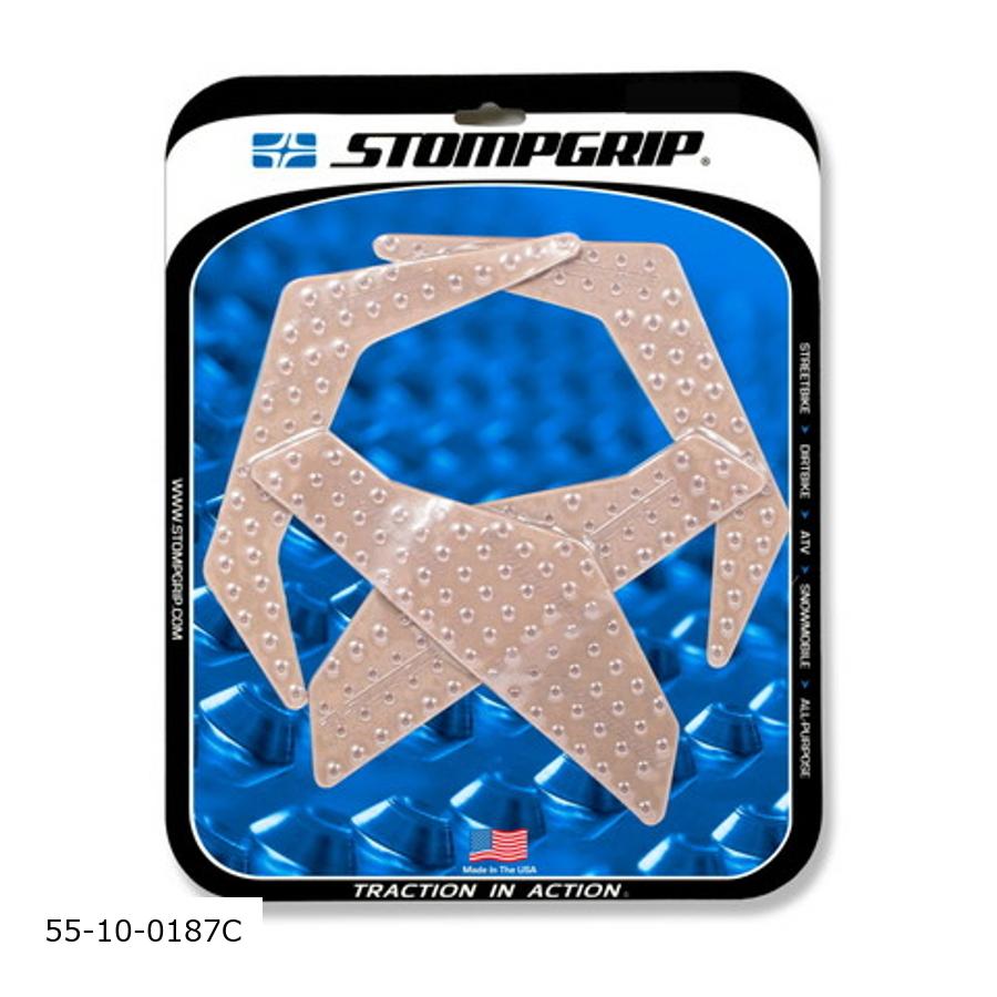 STOMPGRIP (ストンプグリップ) トラクションパッドタンクキット クリア VOLCANO KATANA 55-10-0187C