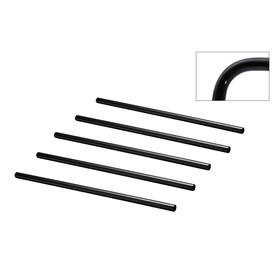 EFFEX (エフェックス) スーパーバーDrag スチールブラック 汎用Type-1 （5本セット品） EBX1501SK-5SET