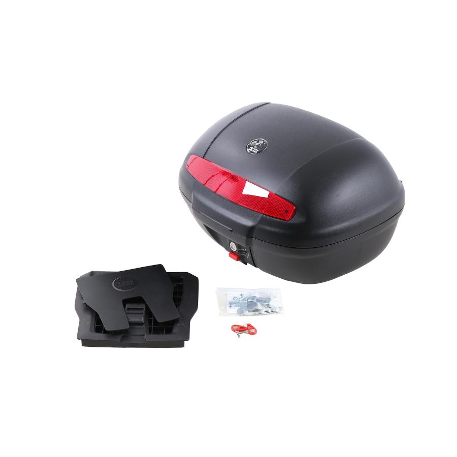 ヘプコ&ベッカー ジャーニー(JOURNEY) トップケース 50 ユニバーサルタイプ ブラック 610087-0001｜バイクパーツ・用品　ラバーマーク