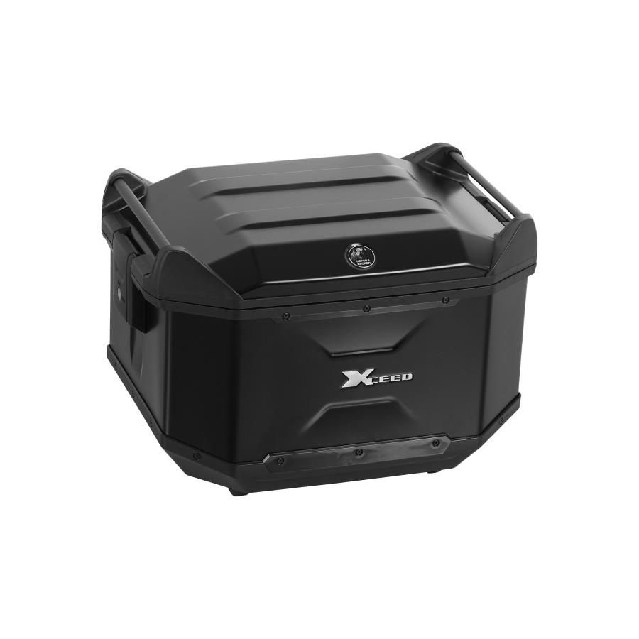 ヘプコ&ベッカー エクシード(XCEED) トップケース 45L ブラック｜バイクパーツ・用品　ラバーマーク