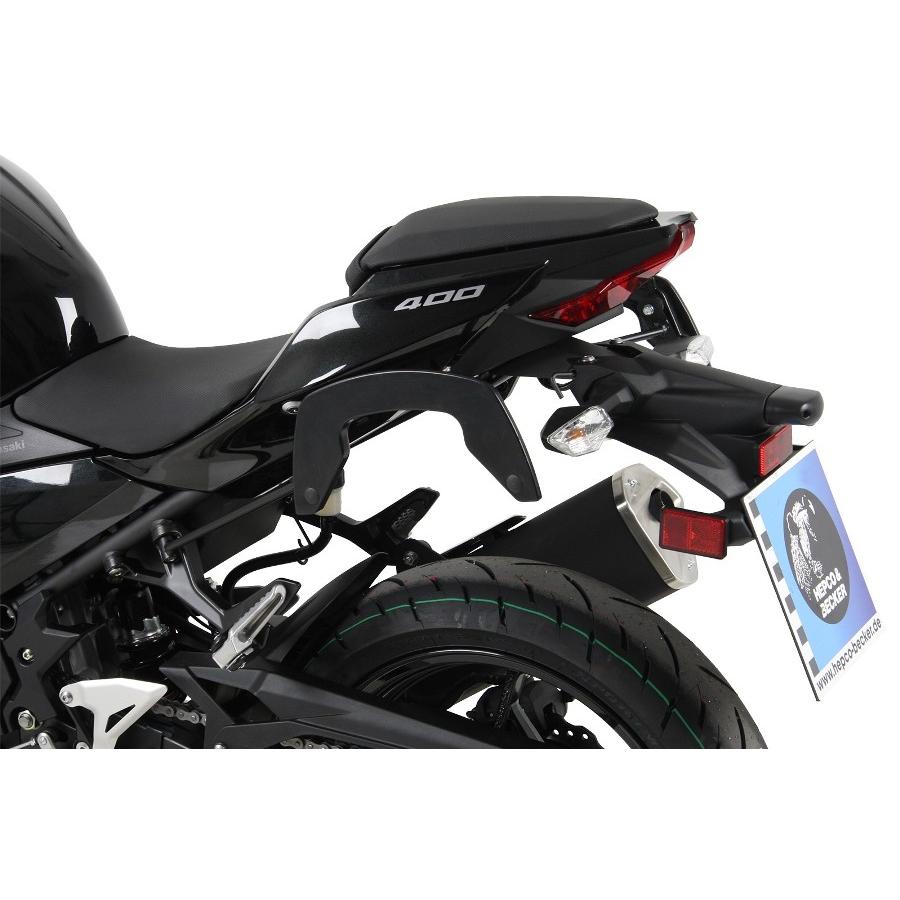 ヘプコ&ベッカー C-Bowサイドキャリア ブラック ニンジャ250 Ninja250/400 Z250/400 6302532 00 01